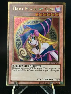 Dark Magician Girl PGLD-EN033 - Yu-Gi-Oh Premium Gold - Gold Rare - Unlimited - Image 1