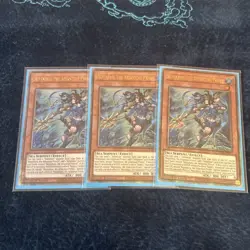 3x Neptabyss, The Atlantean Prince, Quarter Century Rare QCR RA03-EN013 1st Ed - Image 1