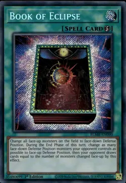 Book of Eclipse 1st Ed Secret BLMR-EN090 Yu-Gi-Oh! - Image 1