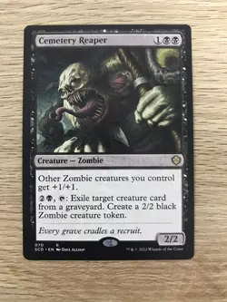 Cemetery Reaper MTG Magic the Gathering Card NM Near Mint Starter Commander SCD - Image 1