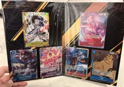 One Piece TCG Premium Card Collection - 6 assort Vol 1 - SEALED - Image 1
