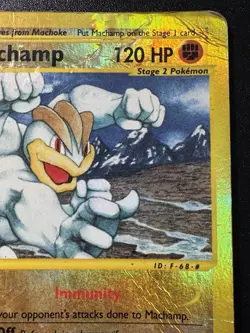 Machamp 16/144 Skyridge Pokemon Card Reverse Holo Foil Rare HP - Image 4