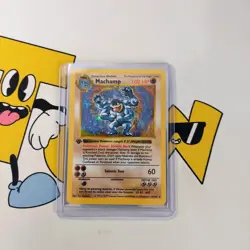 Pokemon TCG Machamp Holo 1st Edition Shadowless Card Base Set 8/102 - Image 4