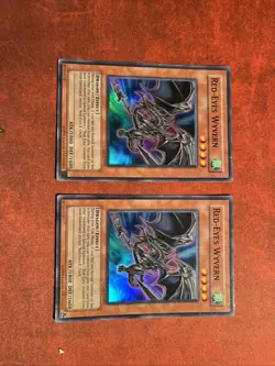 Red-Eyes Wyvern GX06-EN002 GX Tag Force Promotional Cards Limited Edition. 2X - Image 1