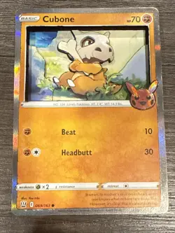 Pokemon Custom 3D Shadowbox Card Cubone!!!🔥🔥🔥 - Image 1