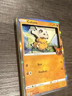 Pokemon Custom 3D Shadowbox Card Cubone!!!🔥🔥🔥 - Image 3