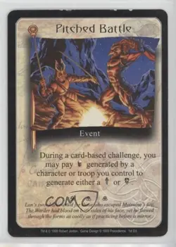 2000 The Wheel of Time: Collectible Card Game Promos Pitched Battle - Image 1
