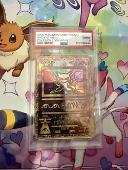 Pokemon TCG Ancient Mew 2000 Pokemon Movie Promo Card PSA 9 - Image 1