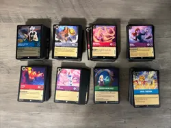 Disney Lorcana TCG 600+ Card Lot Common, Uncommon, Rare With Foil and Non-Foil - Image 1