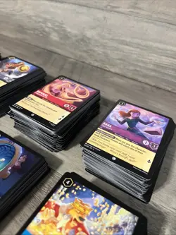 Disney Lorcana TCG 600+ Card Lot Common, Uncommon, Rare With Foil and Non-Foil - Image 4