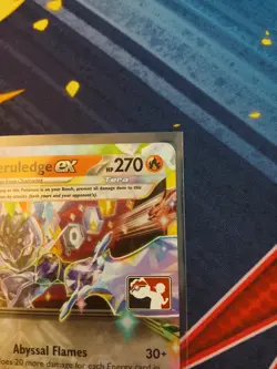 Ceruledge ex 036/191 Prize Pack Series Promo Stamped Card Holo Pokemon - Image 3