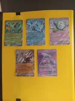 Pokemon EX Black Bolt 5 Card Lot - Image 1