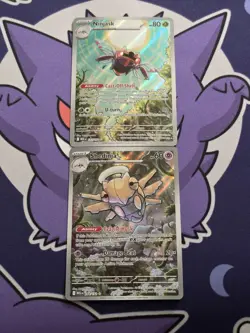Pokemon TCG Shedinja / Ninjask IR Mega Evolution Connecting Art - 2 Card Set NM - Image 1