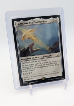 MTG - Caduceus, Staff of Hermes - Regular Rare #2 - UB: Assassin's Creed NM - Image 1