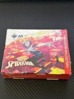 Magic the Gathering (MTG) Spider-Man Collector Booster Box SEALED - Image 1