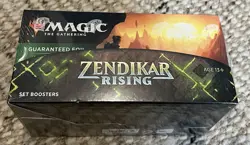 Zendikar Rising Set Booster Box (30 Packs) MTG Brand New Sealed 630509951529 - Image 1