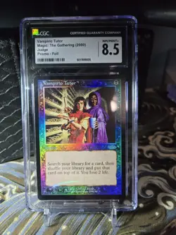 Vampiric Tutor (J18) Judge Promos Foil CGC 8.5. Absolutely Beautiful - Image 1