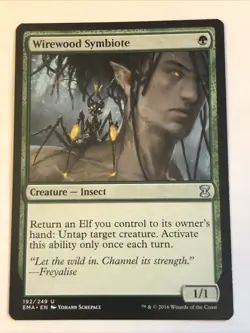 Wirewood Symbiote X1 Eternal Masters NM Condition See Front/back Pics - Image 1