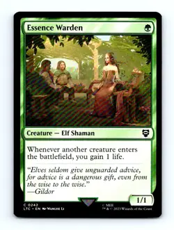 #242 2023 Tales of Middle-earth Commander LTC * Essence Warden Common - Image 1