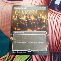 MTG ~ Legion Loyalty - Borderless Art - Battle For Baldur's Gate - Image 1