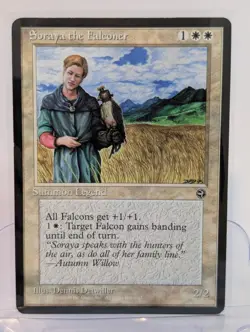 Soraya the Falconer Homelands MTG Magic the Gathering LP - Image 1