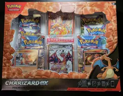 Pokemon Scarlet & Violet Charizard EX Premium Collection-6 Packs-Sealed-English - Image 1