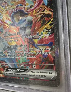 2024 POKEMON GRENINJA EX TWILIGHT MASQUERADE SPECIAL ILLUSTRATION #214/167! MINT - Image 4