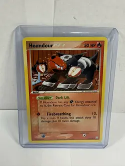 Pokemon Houndour Team Rocket Returns 60/109 Common Non Holo - Image 1