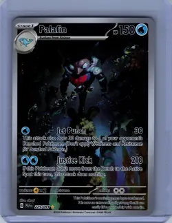 Pokemon SV: Paldean Fates #225/091 Palafin Near Mint or Better - Image 1