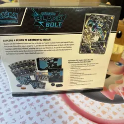 Pokemon Center Black Bolt ETB (Elite Trainer Box) Pokemon TCG - SEALED - Image 3