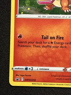 Charmander Cosmos holo Promo Pokemon Go Pokemon SWSH232 Sword & Shield Holo NM - Image 2