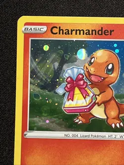 Charmander Cosmos holo Promo Pokemon Go Pokemon SWSH232 Sword & Shield Holo NM - Image 5