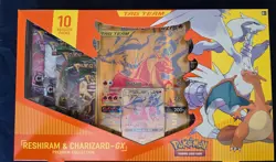Pokemon Reshiram Charizard GX Tag Team Premium Collection Box Factory Sealed box - Image 2