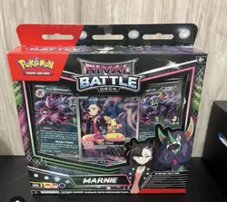 Pokemon TCG Rival Battle Deck Marnie's Morpeko 2025 New Sealed - Image 1