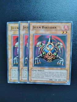 Yu-Gi-Oh - Jigen Bakudan 3X - Full Playset - Image 1