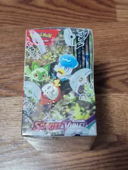 Pokemon TCG Scarlet And Violet Base Set Booster Box New Factory Sealed 36 Packs - Image 2
