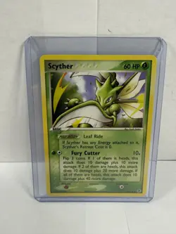 Pokemon Scyther 29/112 EX Fire Red & Leaf Green Non Holo Rare - Image 1