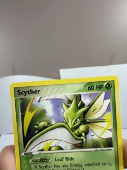 Pokemon Scyther 29/112 EX Fire Red & Leaf Green Non Holo Rare - Image 3