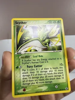 Pokemon Scyther 29/112 EX Fire Red & Leaf Green Non Holo Rare - Image 5