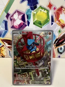 Riolu MEP 010 ETB Black Star Promo - Pokemon TCG Mega Evolution - NM - Image 1