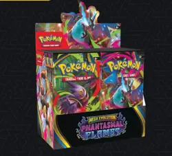 PRESALE Pokemon Mega Evolution Phantasmal Flames Booster Display Box (36 Packs) - Image 1