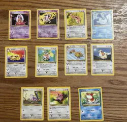 Pokemon Vintage Base Set With Common / Uncommon / Rare Collection NM-MP - Image 1