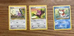 Pokemon Vintage Base Set With Common / Uncommon / Rare Collection NM-MP - Image 5