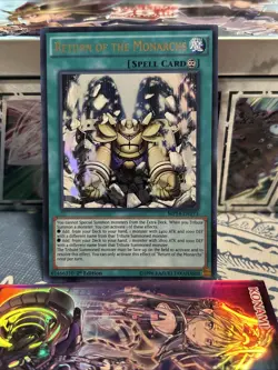 YuGiOh! Return of the Monarchs - Ultra Rare Holo (MP14-EN173) 1st Ed LP Mega Tin - Image 1