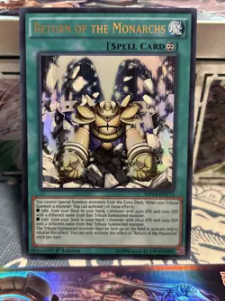YuGiOh! Return of the Monarchs - Ultra Rare Holo (MP14-EN173) 1st Ed LP Mega Tin - Image 4