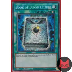Yugioh Book of Lunar Eclipse LIOV-EN064 Secret Rare 1st Edition NM - Image 1