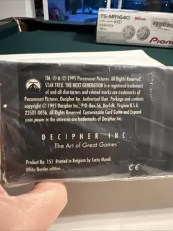 Star Trek The Next Generation - Customizable Card Game 15 Sealed Expansion Sets - Image 4