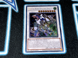 Crystal Wing Synchro Dragon x3 - RA02 - Secret Rare (SCR) - Yugioh 🔥 - Image 1