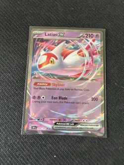 Pokemon Latias EX TCG Card 076/191 S&V Surging Sparks Holo Double Rare NM/M - Image 1