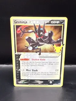 Pokemon Card Celebrations Holographic Promo Greninja SWSH144 B - Image 2